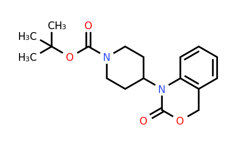 162045-30-9 | tert-Butyl 4-(2-oxo-2,4-dihydro-1H-benzo[d][1,3]oxazin-1-yl)piperidine-1-carboxylate
