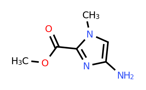 162085-97-4 | Methyl 4-amino-1-methyl-1H-imidazole-2-carboxylate