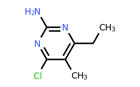 162272-58-4 | 4-Chloro-6-ethyl-5-methylpyrimidin-2-amine