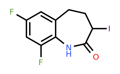 1622853-48-8 | 7,9-Difluoro-3-iodo-1,3,4,5-tetrahydro-2H-benzo[b]azepin-2-one
