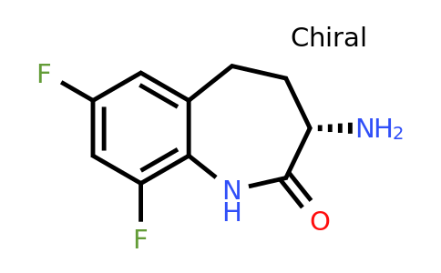 1622853-62-6 | (S)-3-Amino-7,9-difluoro-1,3,4,5-tetrahydro-2H-benzo[b]azepin-2-one