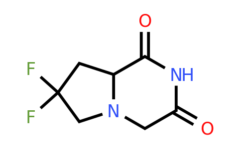 7,7-Difluorotetrahydropyrrolo[1,2-a]pyrazine-1,3(2H,4H)-dione