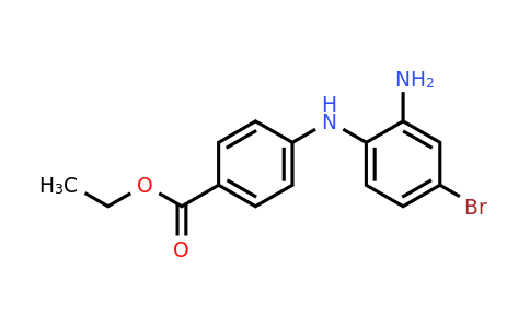 1624260-86-1 | ethyl 4-((2-amino-4-bromophenyl)amino)benzoate