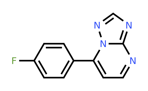 162442-13-9 | 7-(4-Fluorophenyl)-[1,2,4]triazolo[1,5-a]pyrimidine