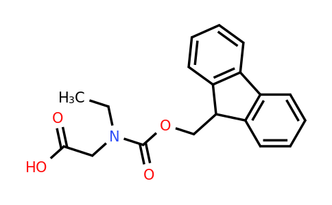 162545-29-1 | 2-{ethyl[(9h-fluoren-9-ylmethoxy)carbonyl]amino}acetic acid