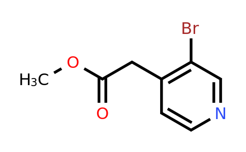 162615-12-5 | Methyl 2-(3-bromopyridin-4-yl)acetate