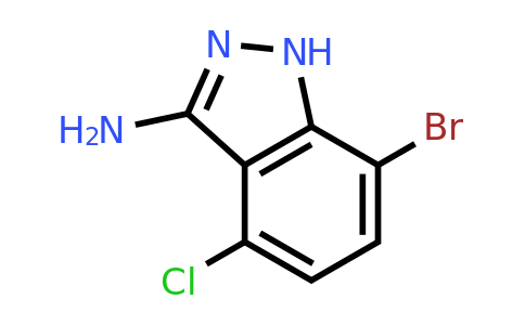 1626336-65-9 | 7-Bromo-4-chloro-1H-indazol-3-amine