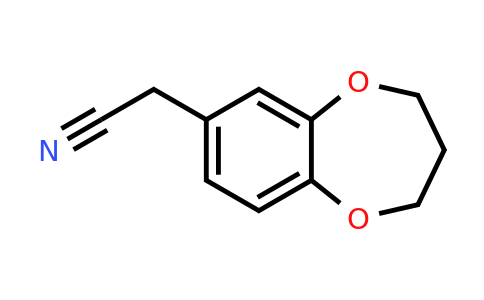 162665-09-0 | 3,4-Dihydro-2H-1,5-benzodioxepin-7-acetonitrile