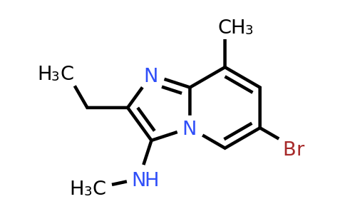 1628264-07-2 | 6-Bromo-2-ethyl-N,8-dimethylimidazo[1,2-a]pyridin-3-amine