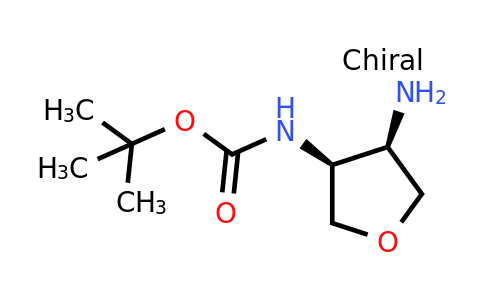 1629586-23-7 | rel-(tert-Butyl ((3S,4R)-4-aminotetrahydrofuran-3-yl)carbamate)