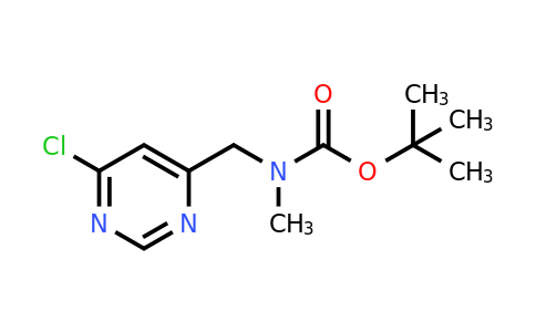 1630026-11-7 | tert-butyl N-[(6-chloropyrimidin-4-yl)methyl]-N-methyl-carbamate