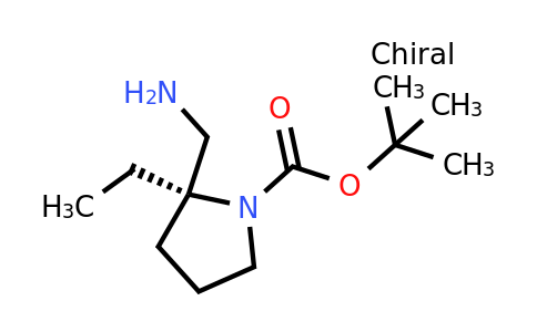 tert-Butyl (2S)-2-(aminomethyl)-2-ethylpyrrolidine-1-carboxylate