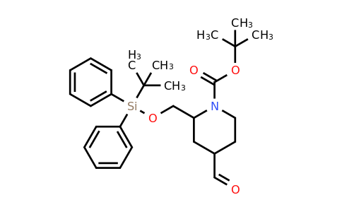 1630906-46-5 | tert-Butyl 2-{[(tert-Butyldiphenylsilyl)oxy]methyl}-4-formylpiperidine-1-carboxylate