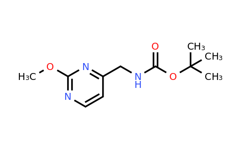 1632285-98-3 | tert-Butyl ((2-methoxypyrimidin-4-yl)methyl)carbamate