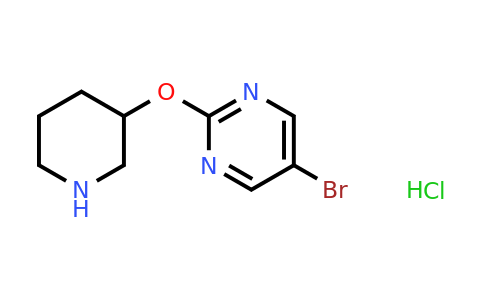 1632286-11-3 | 5-Bromo-2-(piperidin-3-yloxy)pyrimidine hydrochloride