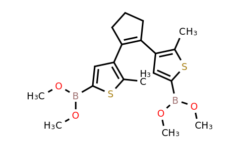 1632972-15-6 | Tetramethyl (cyclopent-1-ene-1,2-diylbis(5-methylthiophene-4,2-diyl))diboronate
