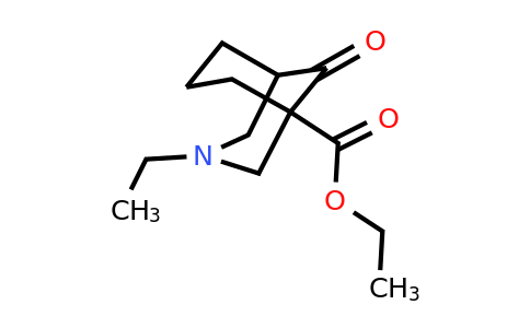 163456-42-6 | ethyl 3-ethyl-9-oxo-3-azabicyclo[3.3.1]nonane-1-carboxylate