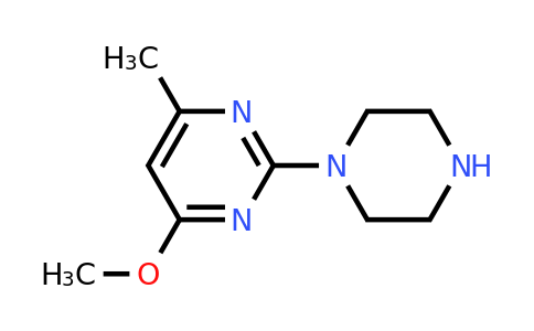163613-85-2 | 4-Methoxy-6-methyl-2-(piperazin-1-yl)pyrimidine