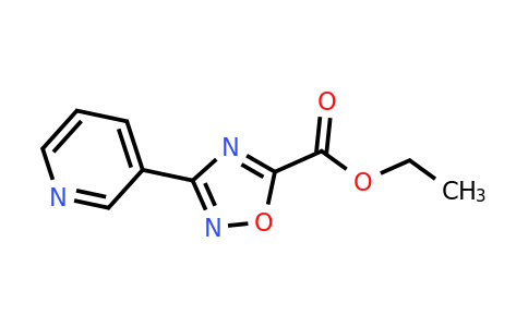 ethyl 3-(pyridin-3-yl)-1,2,4-oxadiazole-5-carboxylate