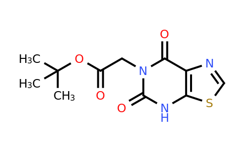 1637533-75-5 | tert-Butyl 2-{5,7-dioxo-4H,5H,6H,7H-[1,3]thiazolo[5,4-d]pyrimidin-6-yl}acetate