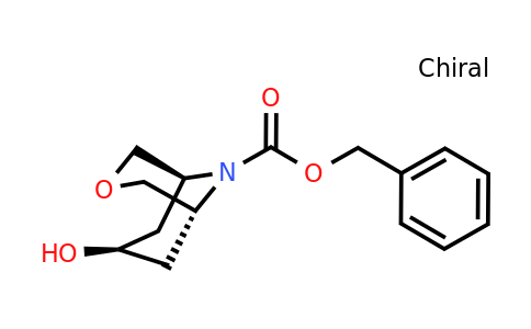 1638651-25-8 | benzyl endo-7-hydroxy-3-oxa-9-azabicyclo[3.3.1]nonane-9-carboxylate