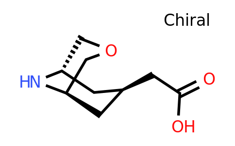 1638683-55-2 | rel-(2-((1R,5S,7r)-3-Oxa-9-azabicyclo[3.3.1]nonan-7-yl)acetic acid)