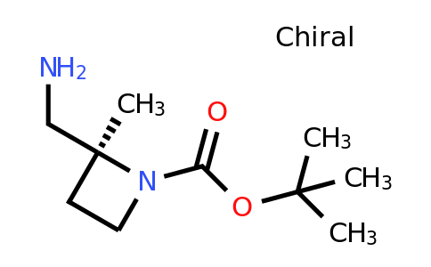 1638744-59-8 | tert-Butyl (2S)-2-(aminomethyl)-2-methylazetidine-1-carboxylate