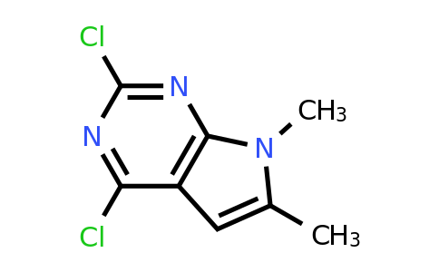 2,4-dichloro-6,7-dimethyl-7H-pyrrolo[2,3-d]pyrimidine