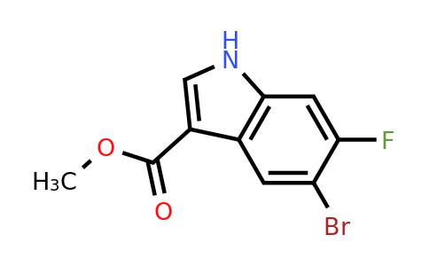 1638759-63-3 | Methyl 5-bromo-6-fluoro-1H-indole-3-carboxylate
