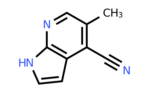5-methyl-1H-pyrrolo[2,3-b]pyridine-4-carbonitrile