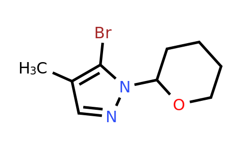 1638764-64-3 | 5-Bromo-4-methyl-1-(tetrahydro-2H-pyran-2-yl)-1H-pyrazole
