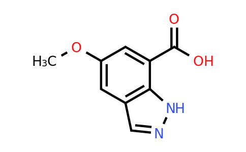 1638764-70-1 | 5-Methoxy-1H-indazole-7-carboxylic acid