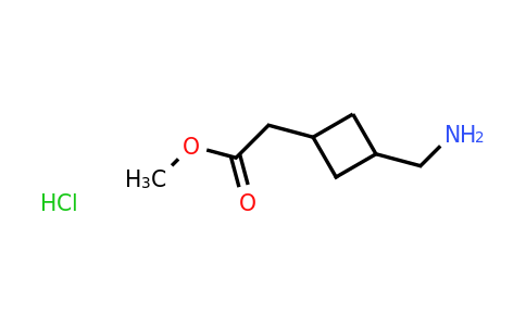 Methyl 2-[3-(aminomethyl)cyclobutyl]acetate hydrochloride