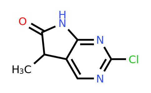 1638767-37-9 | 2-Chloro-5-methyl-5H,6H,7H-pyrrolo[2,3-d]pyrimidin-6-one