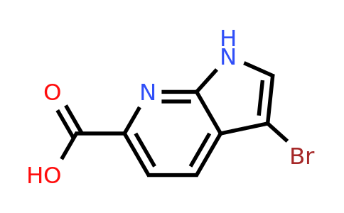 1638767-41-5 | 3-Bromo-1H-pyrrolo[2,3-b]pyridine-6-carboxylic acid