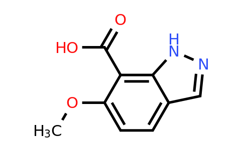 1638768-97-4 | 6-methoxy-1H-indazole-7-carboxylic acid