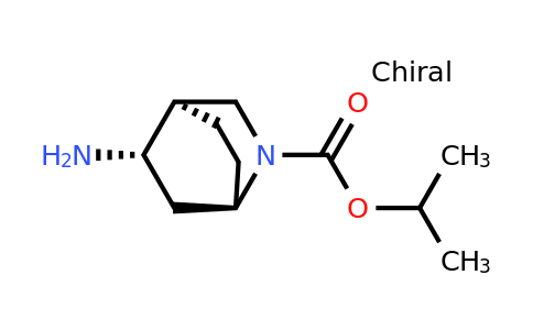 1638771-38-6 | rel-((1R,4R,5S)-Isopropyl 5-amino-2-azabicyclo[2.2.2]octane-2-carboxylate)