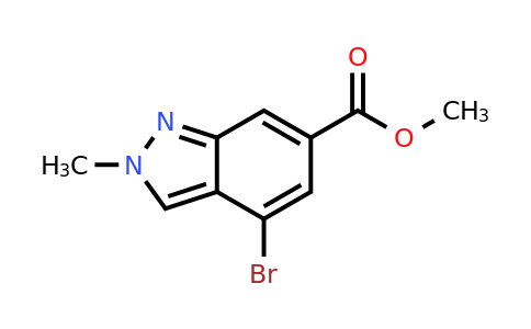 1638772-21-0 | Methyl 4-bromo-2-methyl-2H-indazole-6-carboxylate