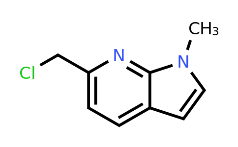 6-(chloromethyl)-1-methyl-pyrrolo[2,3-b]pyridine