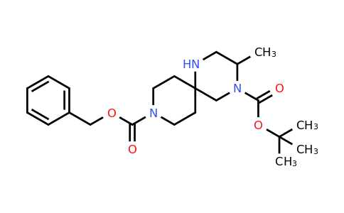 1639963-86-2 | O9-benzyl O4-tert-butyl 3-methyl-1,4,9-triazaspiro[5.5]undecane-4,9-dicarboxylate
