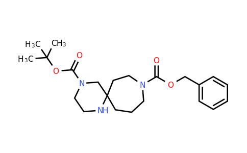 1639963-94-2 | O10-benzyl O4-tert-butyl 1,4,10-triazaspiro[5.6]dodecane-4,10-dicarboxylate