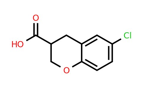 164265-01-4 | 6-Chloro-chroman-3-carboxylic acid