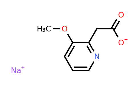 1643136-45-1 | Sodium 2-(3-methoxypyridin-2-yl)acetate