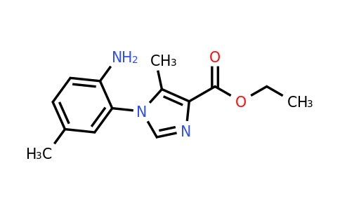 164330-69-2 | Ethyl 1-(2-amino-5-methylphenyl)-5-methyl-1H-imidazole-4-carboxylate