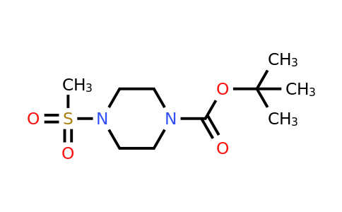 164331-38-8 | tert-Butyl 4-(methylsulfonyl)piperazine-1-carboxylate