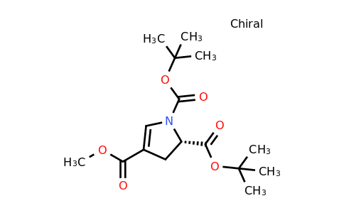 1,2-di-tert-butyl 4-methyl (2S)-2,3-dihydro-1H-pyrrole-1,2,4-tricarboxylate