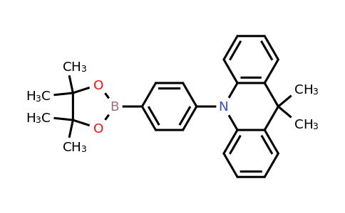 1643935-09-4 | 9,10-Dihydro-9,9-dimethyl-10-[4-(4,4,5,5-tetramethyl-1,3,2-dioxaborolan-2-yl)phenyl]acridine