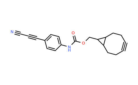 Bicyclo[6.1.0]non-4-yn-9-ylmethyl (4-(cyanoethynyl)phenyl)carbamate
