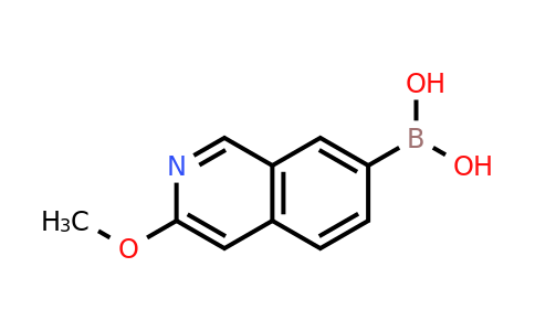 1645213-88-2 | 3-Methoxyisoquinolin-7-ylboronic acid
