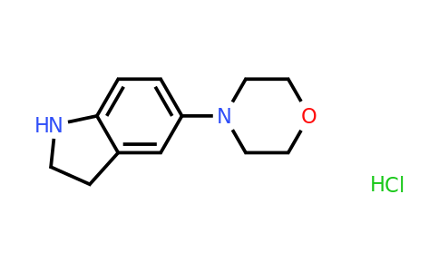 1646152-53-5 | 4-(Indolin-5-yl)morpholine hydrochloride